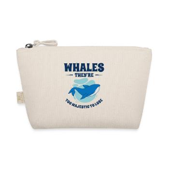 World Wildlife Day Blue Whale Marine Wildlife - Organic Pouch - nature - Front