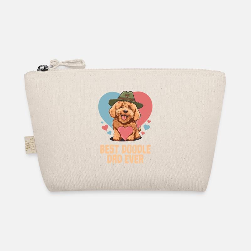 Meilleur Doodle Dad Ever Goldendoodle Cute Dog Dad Trousse biologique