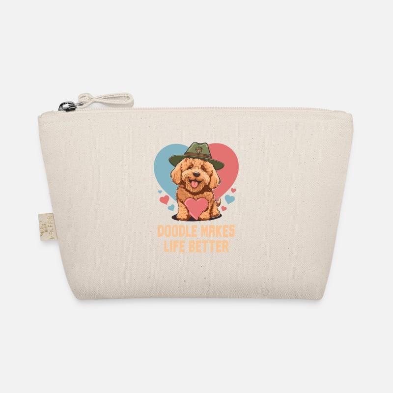Doodle Makes Life Better Goldendoodle Dad Doodle Bio-Täschchen