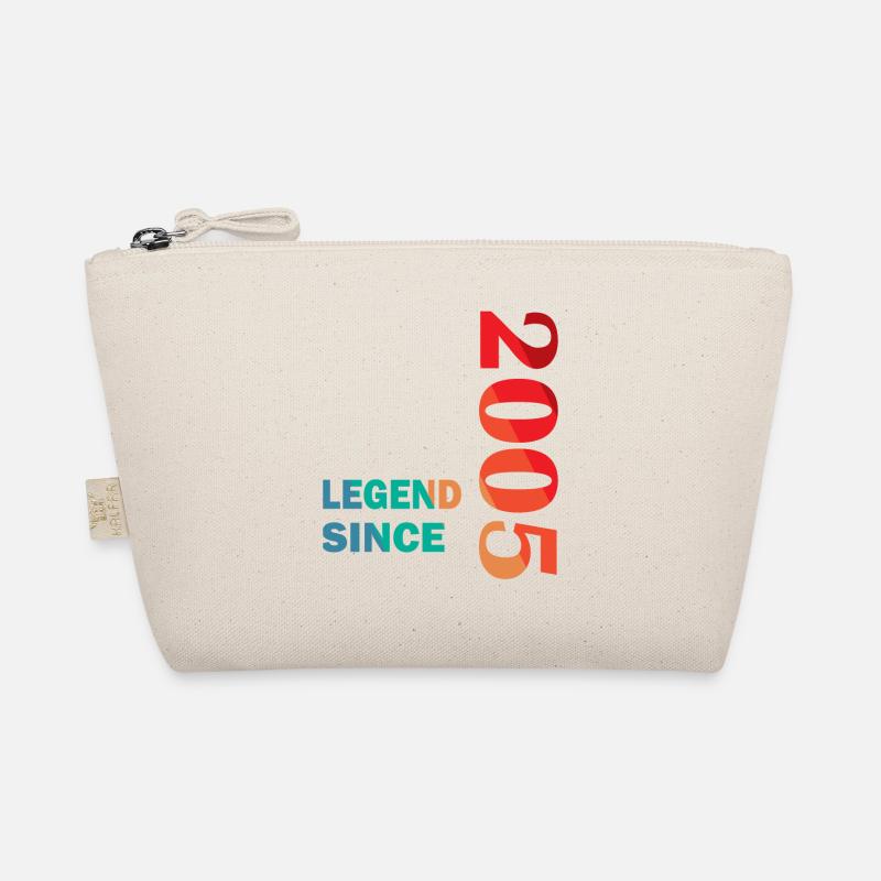 18th Birthday Vintage Legend Since 2005 retro Organic Pouch