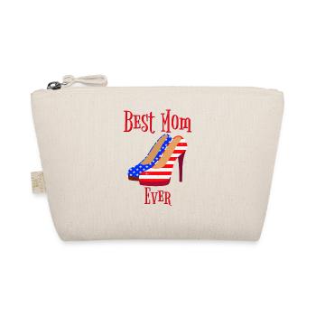 Best Mom Ever to Daughter Women Mom Kids, Mother - Organic Pouch - nature - Front