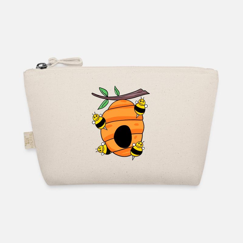 Bee bees bee nest wasps wasp nest nest Organic Pouch