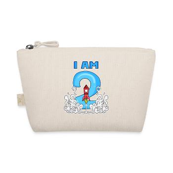 2 Birthday Boy Astronaut Rocket - deux ans - Trousse biologique - nature - Devant