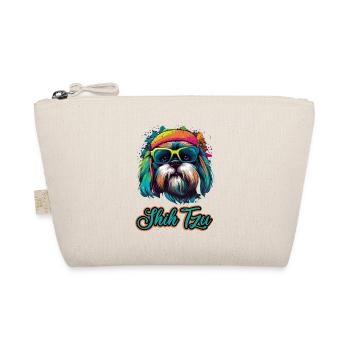 Shih Tzu Hund Hunderasse Löwenhund - Bio-Täschchen - Natur - Vorne