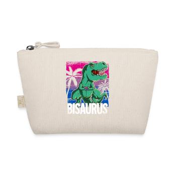 Pride LGBTQ Bisaurus Kostüm Pride Month - Bio-Täschchen - Natur - Vorne