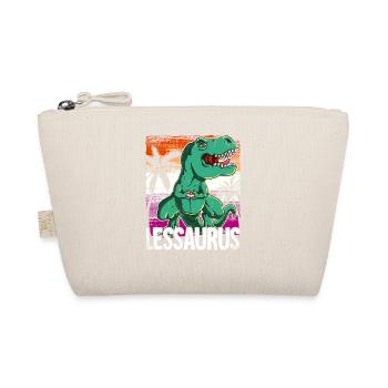 Pride LGBTQ Lessaurus Kostüm Pride Month - Bio-Täschchen - Natur - Vorne