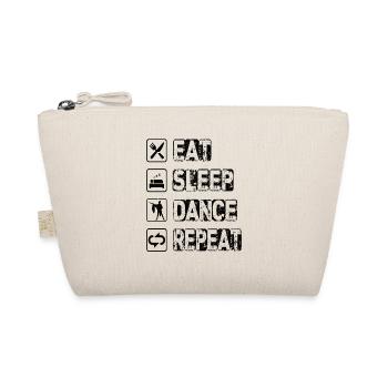 Eat Sleep Dance Repeat - Organic Pouch - nature - Front
