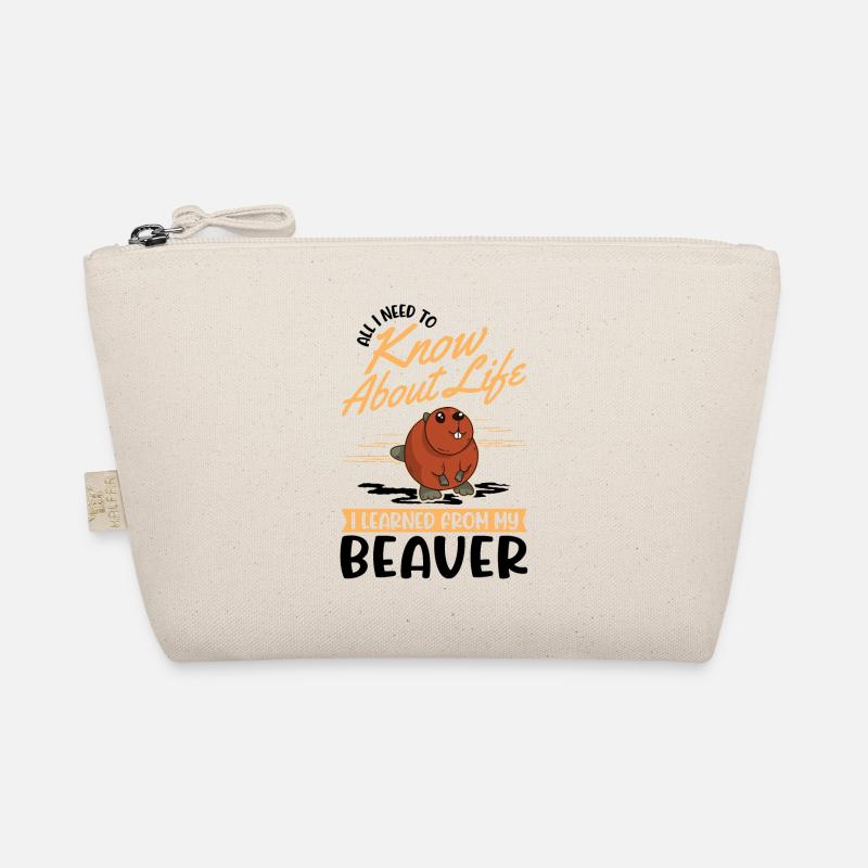 Beaver Gift Beaver Dam Beaver Organic Pouch