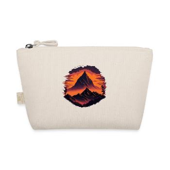 Montagnes Retro Pixel - Trousse biologique - nature - Devant
