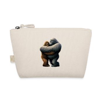 Yeti embrasse Bigfoot - Trousse biologique - nature - Devant