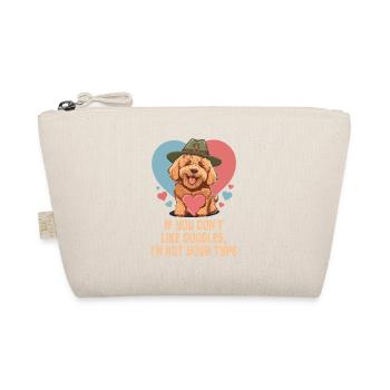 Je n’aime pas les gribouillis Je ne suis pas ton genre Goldendoodle - Trousse biologique - nature - Devant