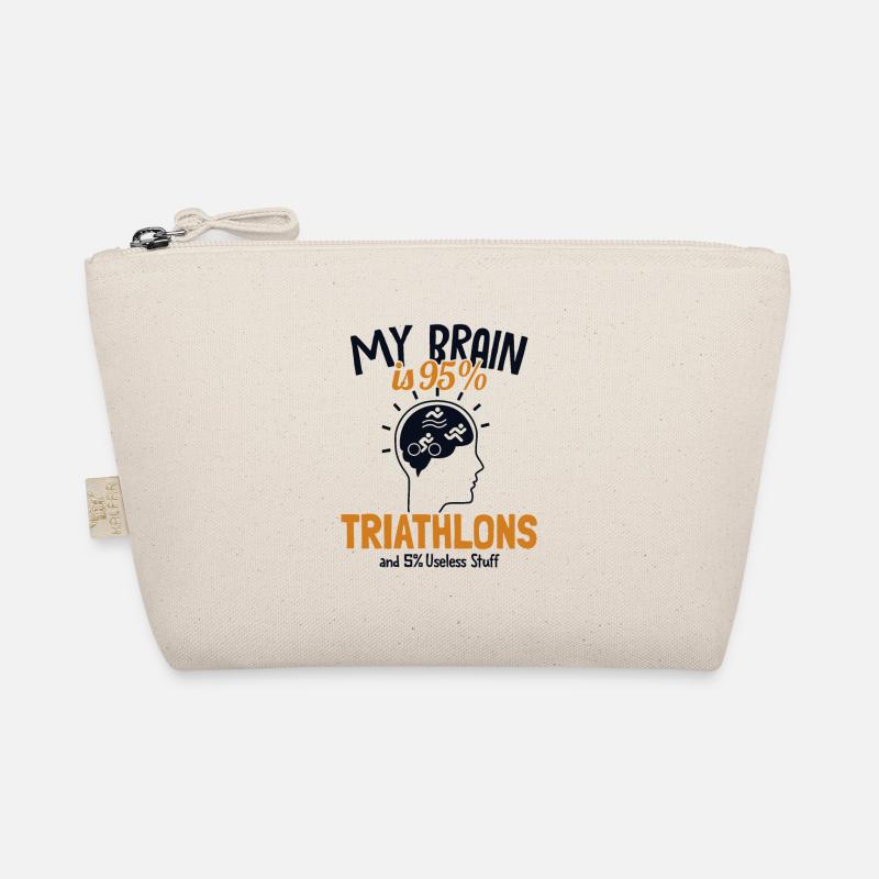Mon cerveau est composé à 95% de triathlons Triathlète Entraînement Trousse biologique