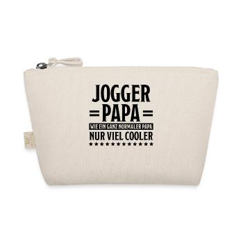 Jogger Laufen Lustiger Spruch Joggen Geschenk - Bio-Täschchen - Natur - Vorne