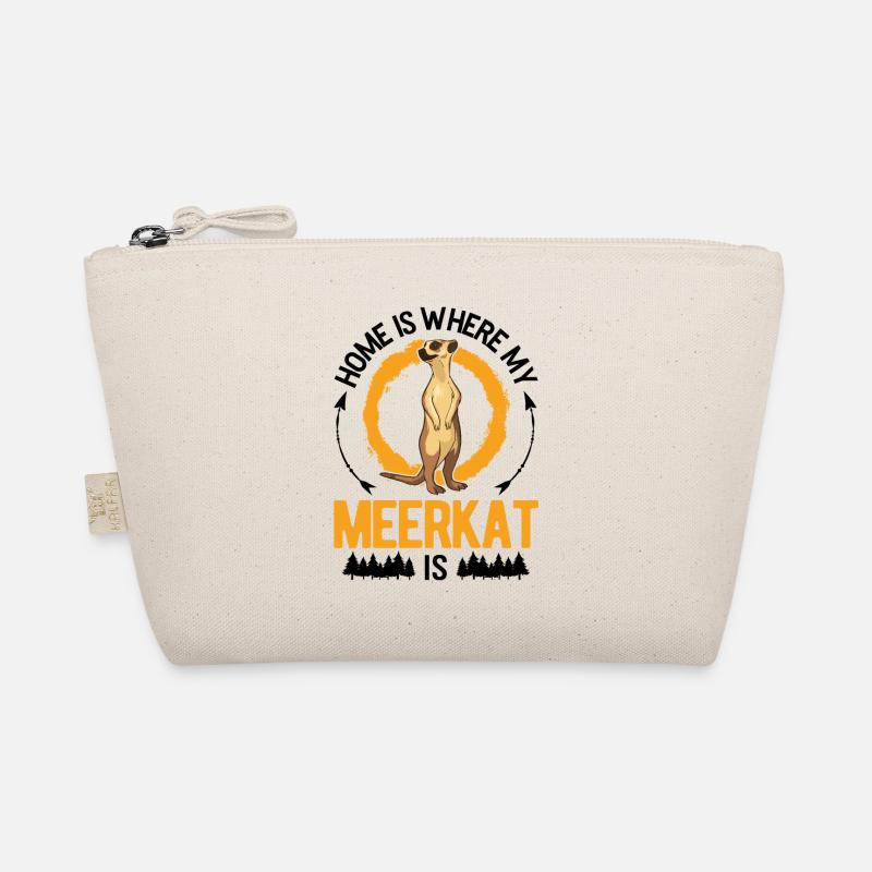Home is where my meerkats are Organic Pouch