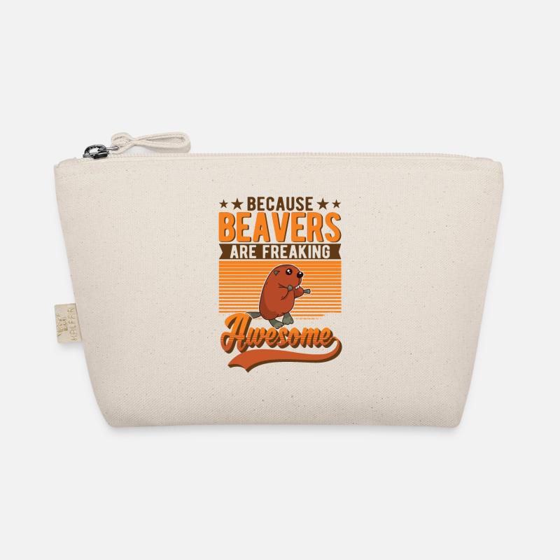 Beaver Gift Beaver Dam Organic Pouch