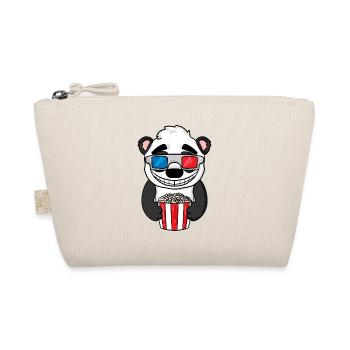 Panda Bear Popcorn Cinéma - Trousse biologique - nature - Devant