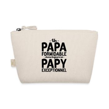 Papa formidable, papy exceptionnel - Trousse biologique - nature - Devant
