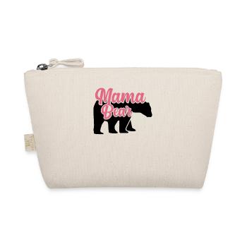 "Mama Bär" für Frauen - Bio-Täschchen - Natur - Vorne