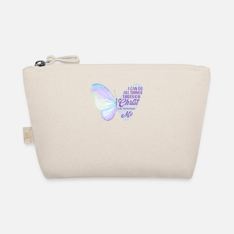 Philippians 4 13 Christian Bible Scripture Verse Organic Pouch