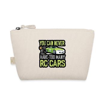 RC Auto Hobby Spruch Ferngestuertes Auto - Bio-Täschchen - Natur - Vorne