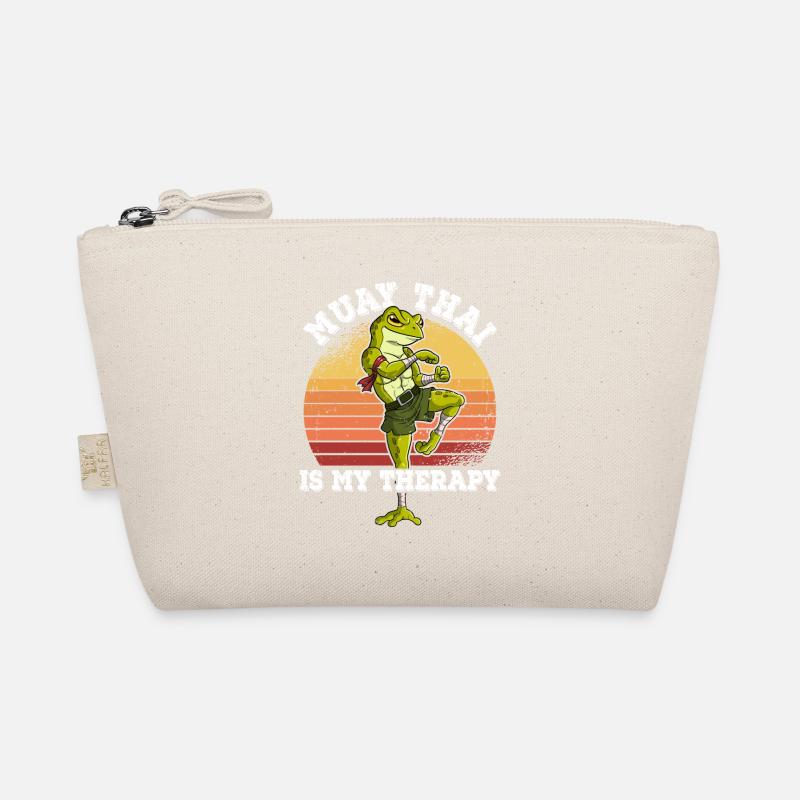 Muay Thai Is My Therapy Organic Pouch