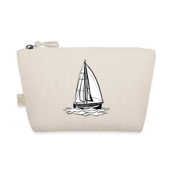 Sailing ship Sailing Sailing Sailing Sailboat - Organic Pouch - nature - Front