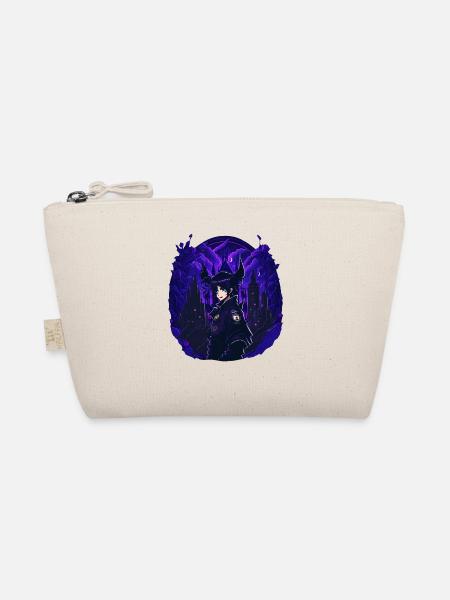 Goth Anime Girl nuit noire - Trousse biologique - nature - Devant