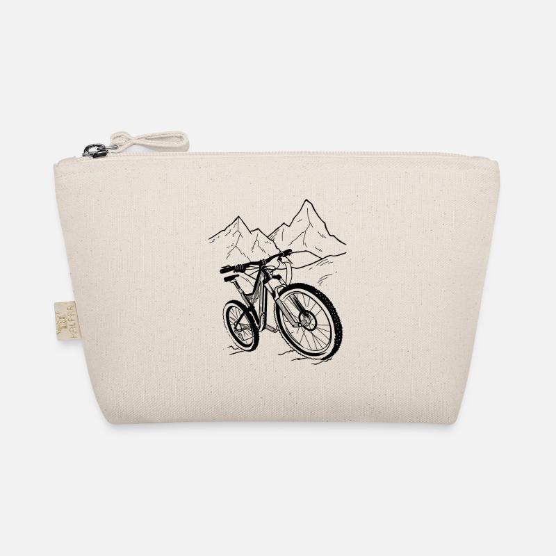 MTB Bicycle Mountain Bike Cycling Mountain Bikers Organic Pouch