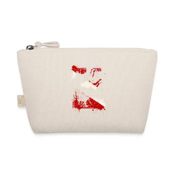 Scuba Dive Flag Deep Diving Divemaster Instructor - Organic Pouch - nature - Front
