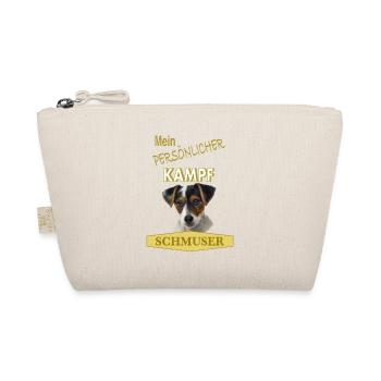 Persönlicher Kampfschmuser - Jack Russel Terrier - Bio-Täschchen - Natur - Vorne