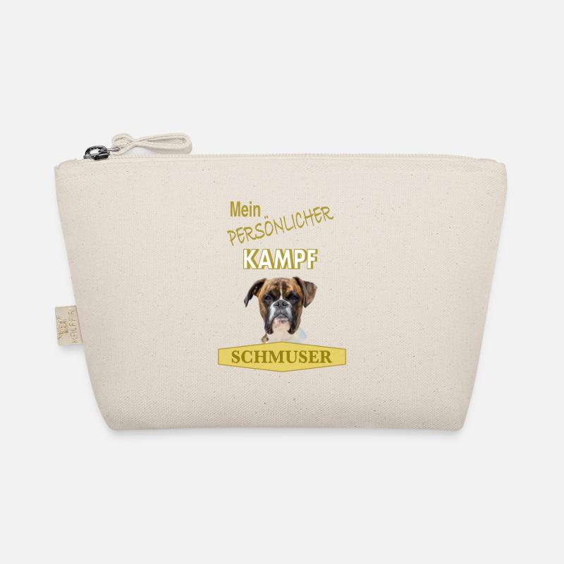 Mein persönlicher Kampfschmuser - Deutscher Boxer Bio-Täschchen