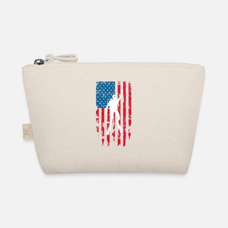 Plongée Drapeau Américain Plongeur Down Plongée US Trousse biologique