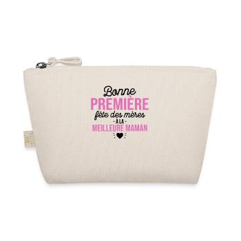 Body bébé meilleure maman première fête des mères - Trousse biologique - nature - Devant