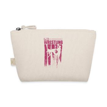 Pro Wrestling Show Fight Ring - Organic Pouch - nature - Front
