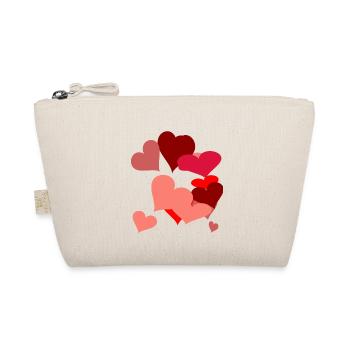 Herzlich Geburtstagsgeschenk Happy Birthday - Organic Pouch - nature - Front