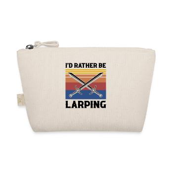 Larper Quote for Larp and Fantasy Role-Playing Games - Organic Pouch - nature - Front
