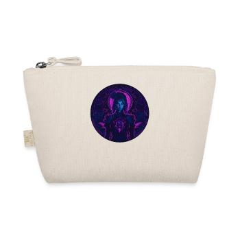 neon gothic Queen Femme Fatale - Organic Pouch - nature - Front