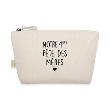 Fête des mères Première fête des mères Mère Fils - Trousse biologique - nature - Devant