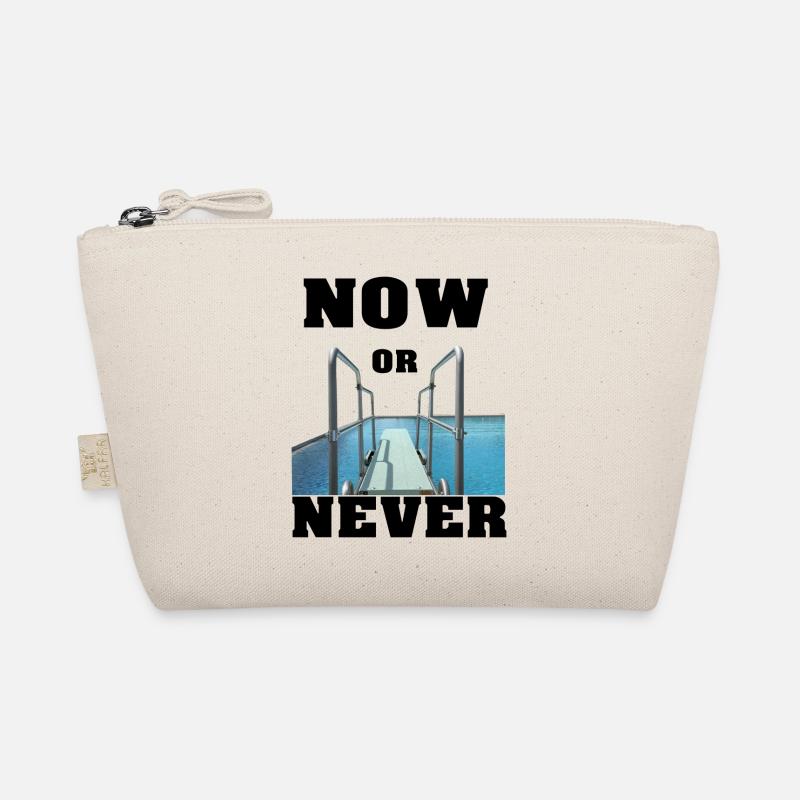 NOW OR NEVER by 2FettDesign Bio-Täschchen