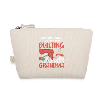 Quilting Cadeau Coudre Tricot Quilter - Trousse biologique - nature - Devant