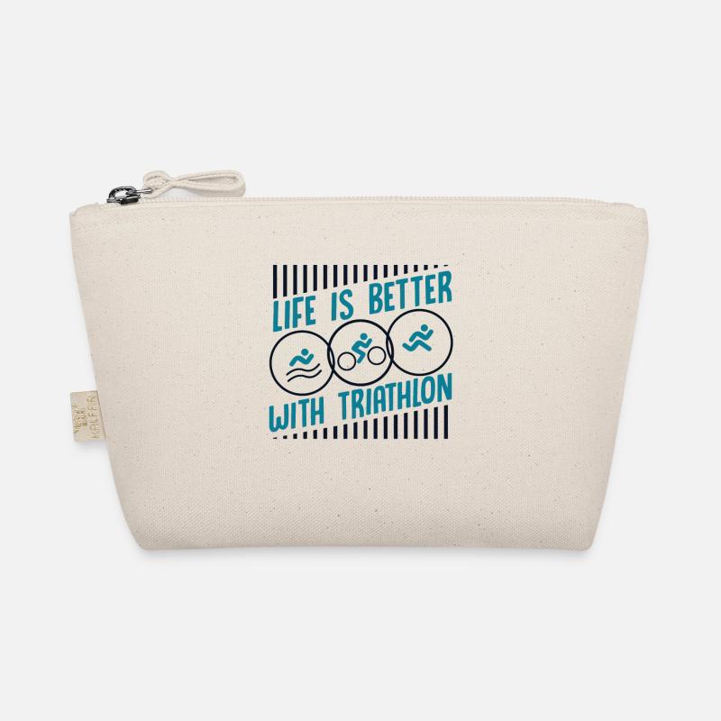 Life Is Better With Triathlon Training Triathlet Bio-Täschchen