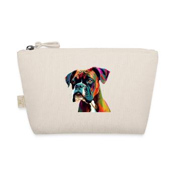Boxer Dog Coloré - Trousse biologique - nature - Devant