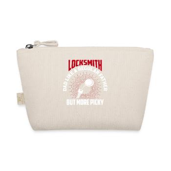Locksmith Dad Like A Regular Father But More Picky - Bio-Täschchen - Natur - Vorne