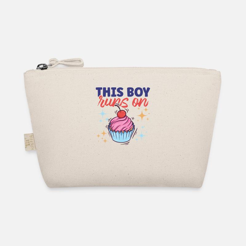 Recharge your batteries with cupcake design Organic Pouch