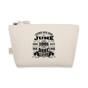 1991 June Anniversary 1991 June | born in June 1991 - Organic Pouch - nature - Front