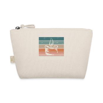 Bougie avec soin cire artisanat bougies d’artisanat - Trousse biologique - nature - Devant