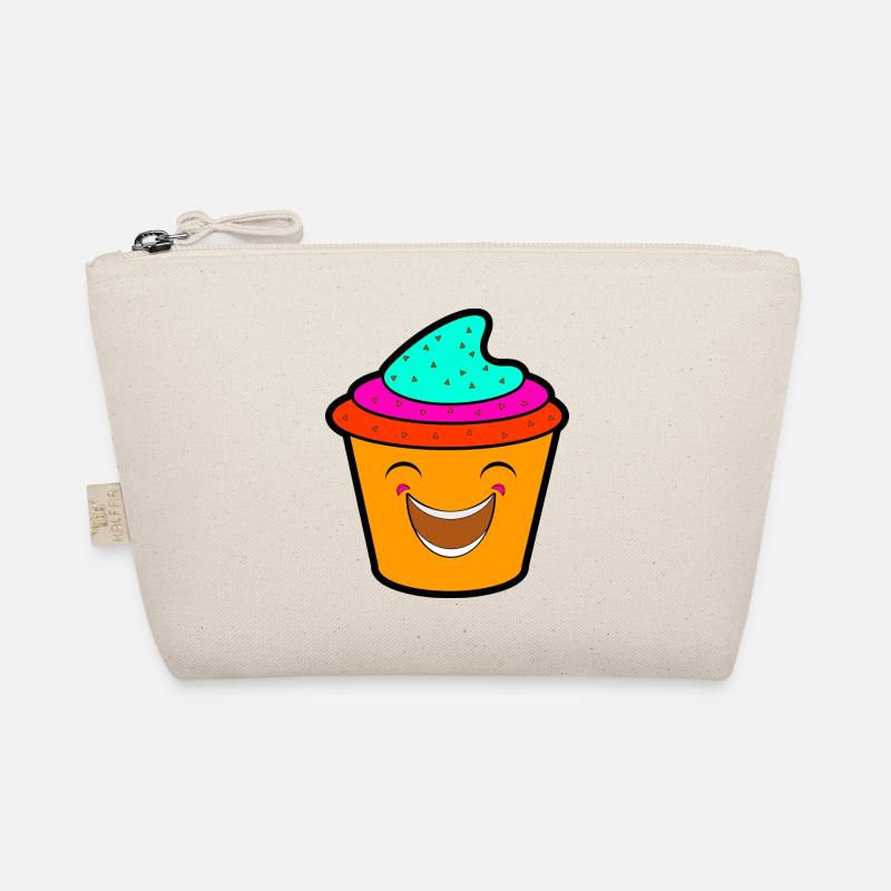 Happy Cupcake - Bio-Täschchen - Natur