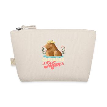 Capybara Mom Capibara Owner Animal Lover - Bio-Täschchen - Natur - Vorne