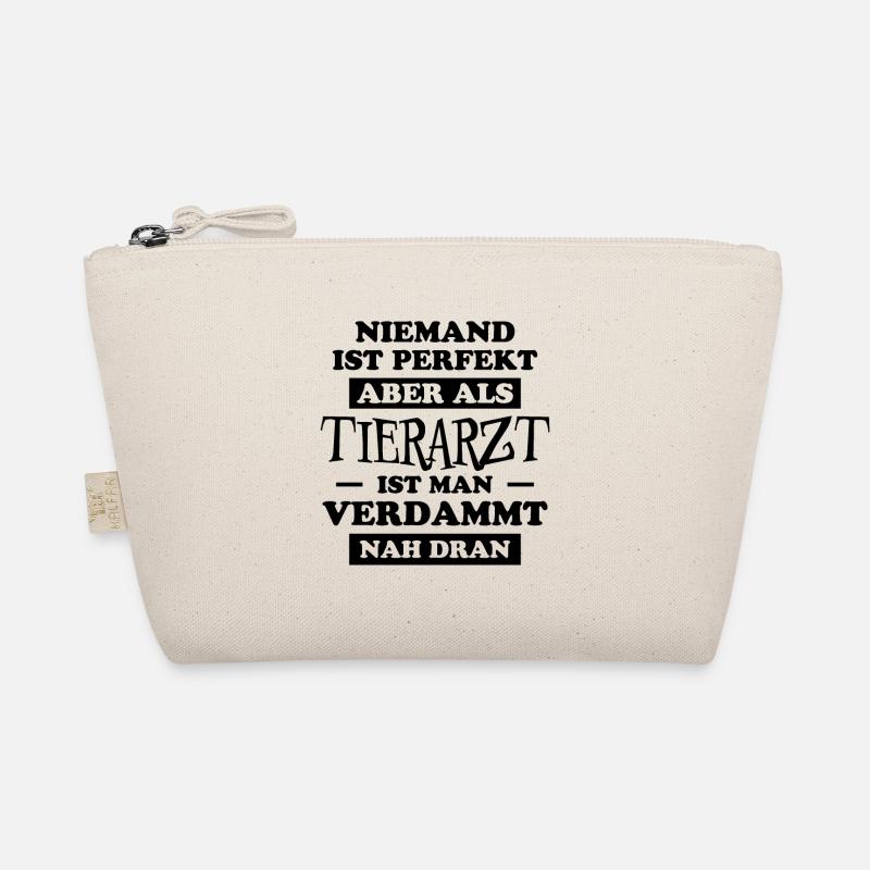 Tierarzt Lustige Spruch Beruf Tierarzt Geschenk - Bio-Täschchen - Natur