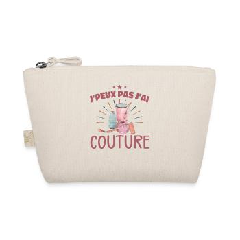 Je Peux Pas J'ai Couture - Trousse biologique - nature - Devant